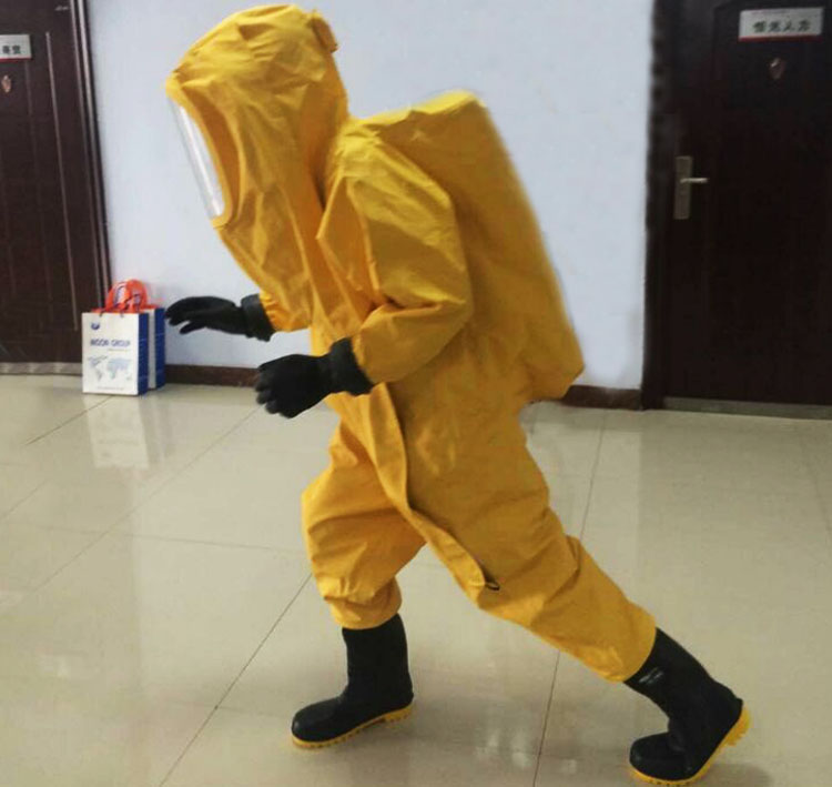 氨制冷必备全封闭防化服