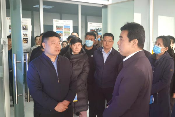 肃宁县考察团一行来瑞华制冷调研参观