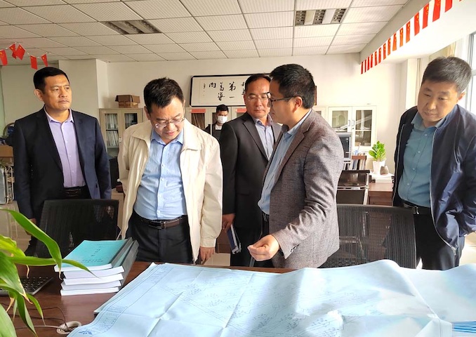 热烈欢迎河东农工党一行领导莅临瑞华制冷参观指导工作